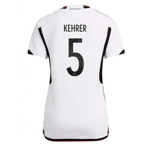 Fotballdrakt Dame Tyskland Thilo Kehrer #5 Hjemmedrakt VM 2022 Kortermet
